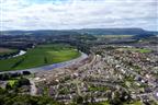 Pohlad na Stirling z monumentu