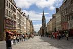 Royal Mile - pohľad druhým smerom